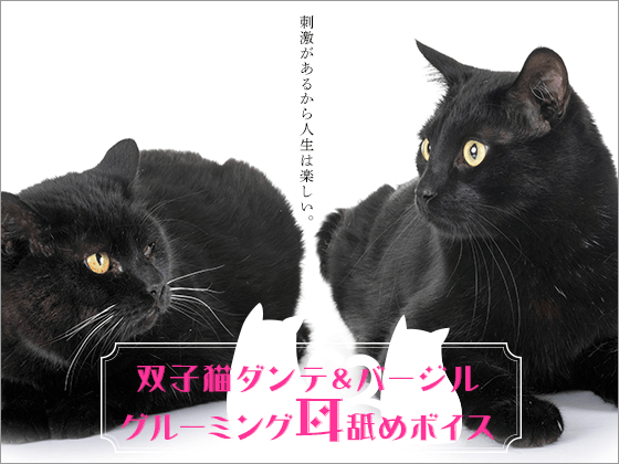 『双子猫ダンテ&バージル グルーミング耳舐めボイス』